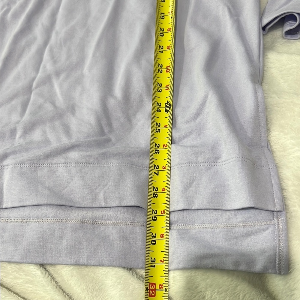 NWT Chicos Boatneck Relaxed 3/4 Sleeve Tunic Sz 1 or 8/10 - Picture 7 of 8